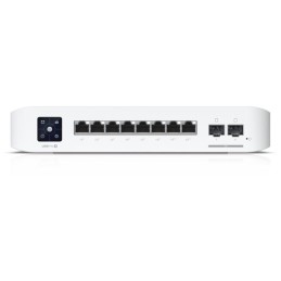 Ubiquiti UniFi Switch Pro 8 PoE - 8x GbE, 2x SFP+, 6x PoE+, 2x PoE++ (PoE budget 120W)