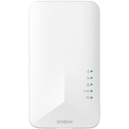 STRONG sada 2 adaptérů Powerline 1000 WF DUO FRV2/ Powerline 1000 Mbit/s/ Wi-Fi 1200 Mbit/s/ 2x LAN/ bílý