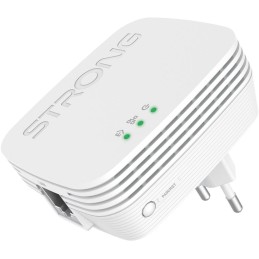 STRONG sada 2 adaptérů Powerline WF 1000 DUO MINI/ Powerline 1000 Mbit/s/ Wi-Fi 750 Mbit/s/ 1x LAN/ bílý