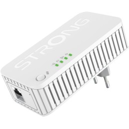 STRONG sada 2 adaptérů Powerline WF 1000 DUO MINI/ Powerline 1000 Mbit/s/ Wi-Fi 750 Mbit/s/ 1x LAN/ bílý