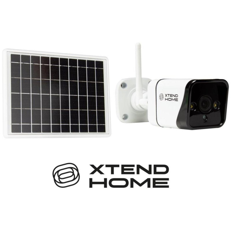 Xtend Home SO100/ Solární kamera/ 1080p/ 4mm/ Wi-Fi/ IP65/ IR až 15m/ Tuya CZ a SK