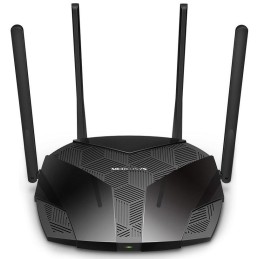 Mercusys MR80X - AX3000 Dual Band Wi-Fi 6 Router, 1x GbE WAN, 3x GbE LAN
