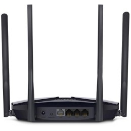 Mercusys MR80X - AX3000 Dual Band Wi-Fi 6 Router, 1x GbE WAN, 3x GbE LAN
