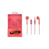 In-Ear-Kopfhörer PLUS, mit Mikrofon, (K3368), rot