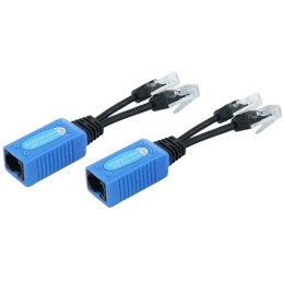 XtendLan POE extender, 2x PoE po jednom UTP kabelu, 100Mb