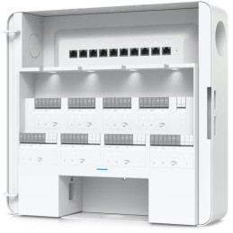Ubiquiti Enterprise Access Hub - Rozbočovač, 10x GbE, 8x PoE Out 802.3af, 8x relé, 8+8 vstupů, záložní napájení