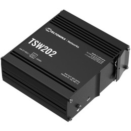Teltonika TSW202 průmyslový L2 manažovaný switch, 8x PoE+ 10/100/1000, 2x SFP, bez zdroje