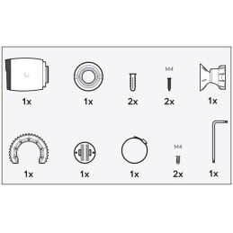 Ubiquiti UniFi AI Professional - kamera, 8Mpx rozlišení, 30 fps, IR LED, 3x zoom, obousměrné audio, IP65, PoE, bílá