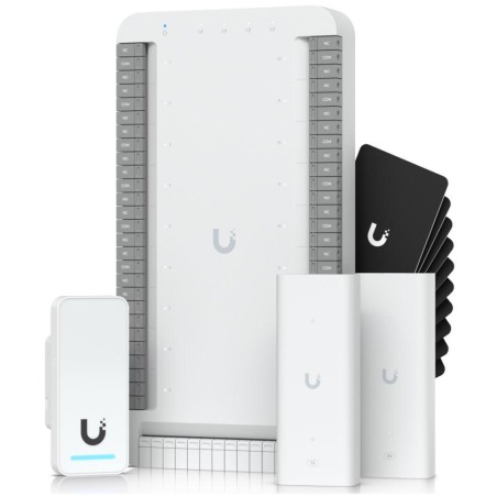 Ubiquiti Elevator Starter Kit - Výtahová sada, 1x rozbočovač, 1x čtečka G2, 2x PoE extender, 10x přístupová karta