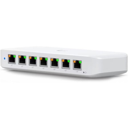 Ubiquiti UniFi Switch Ultra 60W - 8x GbE, 1x PoE++ In, 7x PoE+ Out (PoE budget 52W)