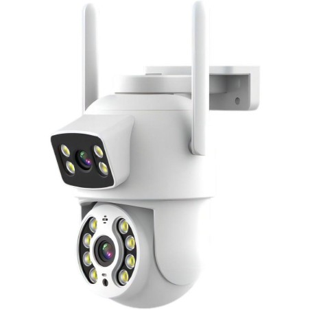IMMAX NEO LITE SMART Security venkovní kamera DOUBLE, duální, 355° 90° P/T, Wi-Fi, 2x 2MP, ONVIF, TUYA