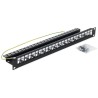 Triton 19' Modular Patchpanel 1HE für max. 24 Stück Keystone, Loch 14,8x17,5mm, schwarz