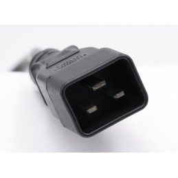 XtendLan 19'' rozvodný panel 7x 230V, ČSN, s proudovou ochranou, vypínačem a koncovkou 16A/C20, 1,8 m