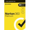 NORTON 360 PLATINUM 100 GB CZ 1 Benutzer 20 Geräte für 1 Jahr - elektronische Lizenz