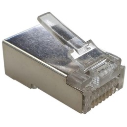 XtendLan Konektor RJ45 CAT5e, STP, EZ type, drát 50u, balení 100ks