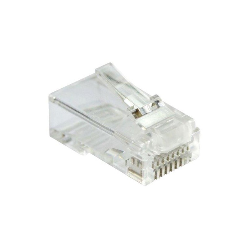 XtendLan Konektor RJ45 CAT6 UTP, EZ type, drát, balení 100ks
