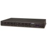 Planet IPM-8220, IP-Steuerung von 8x 230V/10A Steckdosen, LED+Display, Wattmeter, Sensoroption, Rackmount 19/1HE