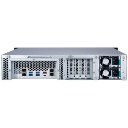 QNAP TS-877XU-RP-3600-8G   8 SATA, 8GB RAM, 2x GbE, 2x 10G SFP+, 4x PCIe, 2x zdroj)