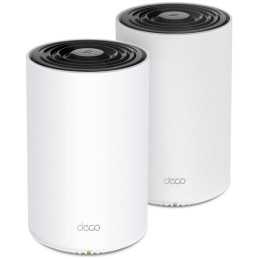 TP-Link Deco PX50(2-pack) Mesh systém AX3000 + G15000, WiFi 6E, 1x 2.5GLAN, 2x GLAN / 574Mbps 2,4GHz/ 2402Mbps 5GHz