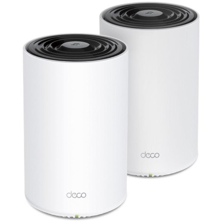 TP-Link Deco PX50(2-pack) Mesh systém AX3000 + G15000, WiFi 6E, 1x 2.5GLAN, 2x GLAN / 574Mbps 2,4GHz/ 2402Mbps 5GHz