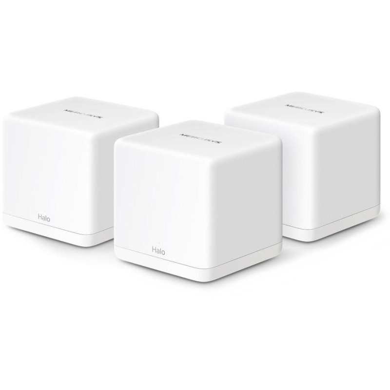 TP-Link Mercusys Halo H60X(3-pack) WiFi systém, WiFi 6, AX1500, 3x GLAN2,4/5 GHz