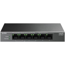 TP-Link LS106LP Switch 2x LAN, 4x LAN s PoE, 41W