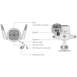 TP-Link Tapo C325WB 4MPx, venkovní IP Kamera , 2K QHD, WiFi, barevné noční vidění