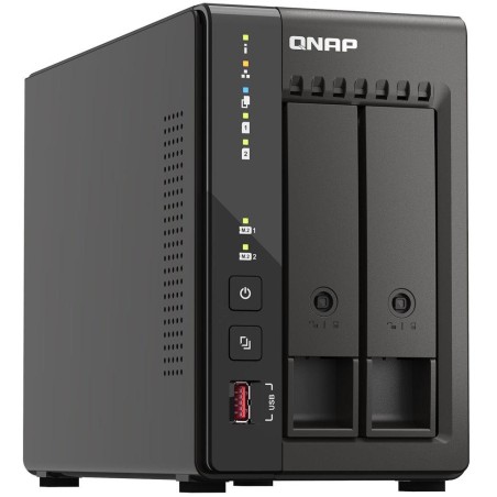 QNAP TS-253E-8G   2 SATA, 8GB RAM, 2x M.2 NVMe slot, 2x HDMI 4K, 2x 2,5GbE, 4x USB