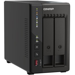 QNAP TS-253E-8G   2 SATA, 8GB RAM, 2x M.2 NVMe slot, 2x HDMI 4K, 2x 2,5GbE, 4x USB