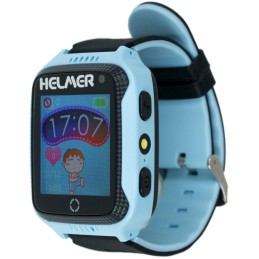 HELMER dětské hodinky LK 707 s GPS lokátorem/ dotykový display/ IP54/ micro SIM/ kompatibilní s Android a iOS/ modré