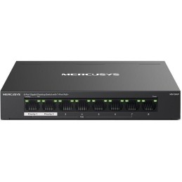 TP-Link Mercusys MS108GP Switch 8-Port, 7× Gigabit PoE+, 1× GLAN, 802.3af/at, 65 W