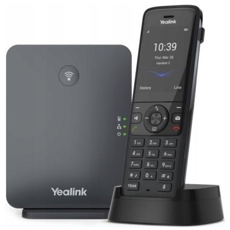 Yealink W78P  IP DECT báze+ručka, 2,4" barevný displej, bluetooth, až 10 ruček