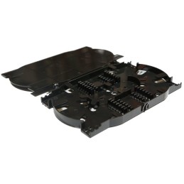 XtendLan plastová optická kazeta s pro uchycení 24 svarků průměru 4mm, svarky vedle sebe