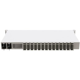 MikroTik Cloud Router Switch CRS326-4C+20G+2Q+RM 650MHz, 2x 40 QSFP+, 20x 2,5 GbE, 4x 2,5 GbE/10 SFP+, L6, 2x PSU,1U