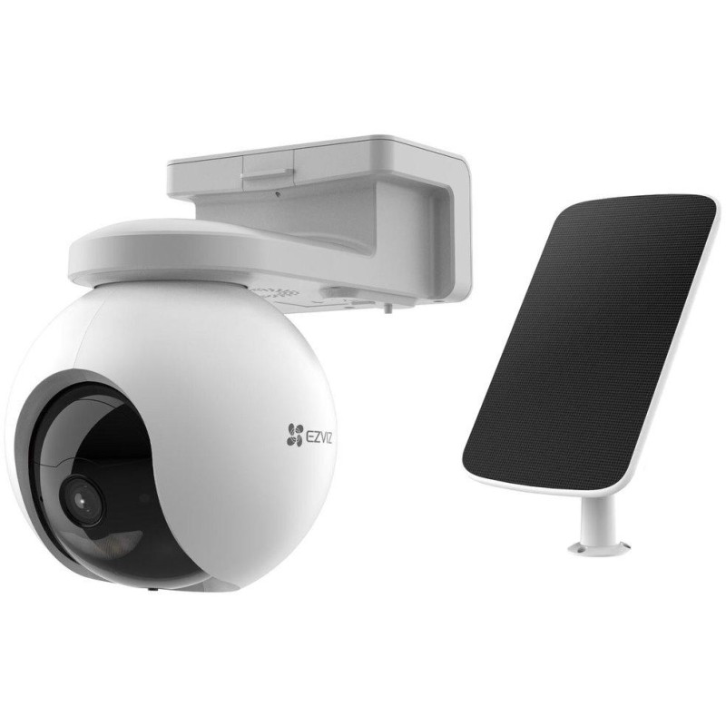 EZVIZ set IP kamera HB8/ PTZ/ Wi-Fi/ 4Mpix/ krytí IP65/ objektiv 4mm/ H.265/ IR přísvit až 15m/ bílá + solární panel F