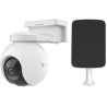 Zestaw EZVIZ kamera IP EB8 4G/ PTZ/ 4G LTE/ 3Mpix/ ochrona IP65/ obiektyw 4mm/ H.265/ oświetlenie IR do 15m/ biały + panel solar