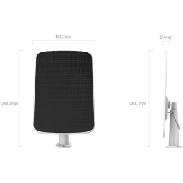 EZVIZ set IP kamera EB8 4G/ PTZ/ 4G LTE/ 3Mpix/ krytí IP65/ objektiv 4mm/ H.265/ IR přísvit až 15m/ bílá + solární panel