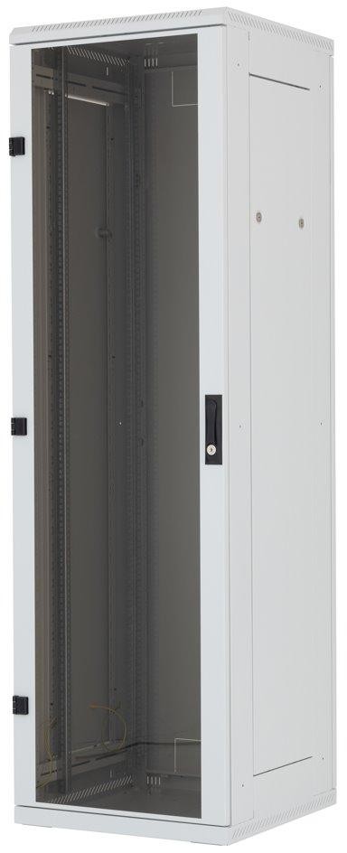 Triton 19" rozvádzač stojanový 18U/600x600, sklenené dvere