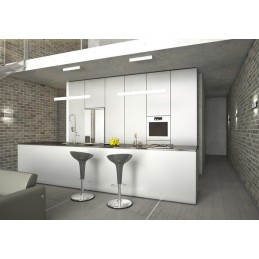 IMMAX NEO LISTON SMART závěsné svítidlo 118cm 18W bílé, TUYA