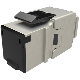 Solarix keystone c5e STP RJ45 černý pro kleště  SXKJ-5E-STP-BK-NA - multipack 24ks
