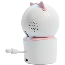 IMMAX NEO LITE SMART Security vnitřní kamera BABY, 355° 50°, P/T, Wi-Fi, 4MP, růžová, TUYA