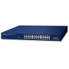 Planet GS-2210-24T2S WEBsmart L2 switch, 24x1Gb, 2x1Gb SFP, QoS