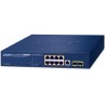 Przełącznik Planet GS-4210-8UP2S L2/L4, 8x1Gb, 2x1Gb SFP, 8x PoE 802.3bt 180W, 0~50°C, QoS