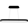 IMMAX NEO HIPODROMO SMART Pendelleuchte 120x30cm 42W schwarz Zigbee 3.0, TUYA