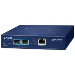 Planet XT-925A průmyslový konvertor, 1x10GBase-T - 2x10GBase-X SFP+, 0~50°C, DIN