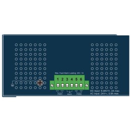 Planet IGS-1000-8T4X průmyslový L2 switch, 8x1Gb, 4x10Gb SFP+, -40~75°C, 9-48VDC, IP30, fanless