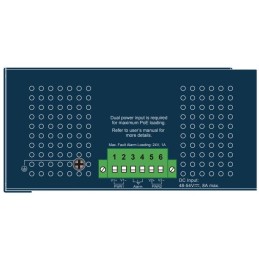 Planet IGS-1000-8UP4X průmyslový L2 switch, 8x1Gb, 4x10Gb SFP+,8x PoE 802.3bt 240W, -40~75°C, dual 48-54VDC,IP30,fanless