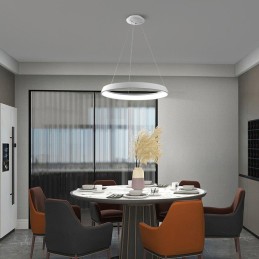 IMMAX NEO LIMITADO SMART závěsné svítidlo 60cm 39W bílé, TUYA