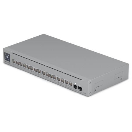 Ubiquiti UniFi Switch Pro Max 16 PoE - 4x 2.5GbE, 12x GbE, 2x SFP+, Etherlighting, PoE+/PoE++ (PoE budget 180W)