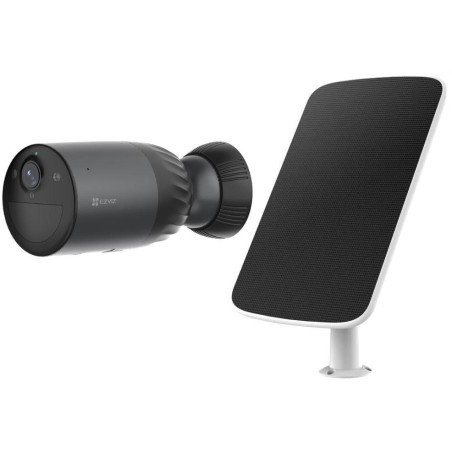 EZVIZ set IP kamera BC1C 4K/ bullet/ Wi-Fi/ 8Mpix/ krytí IP65/ objektiv 2,8mm/ H.265/ IR ž 15 m/ černá + solární panel F